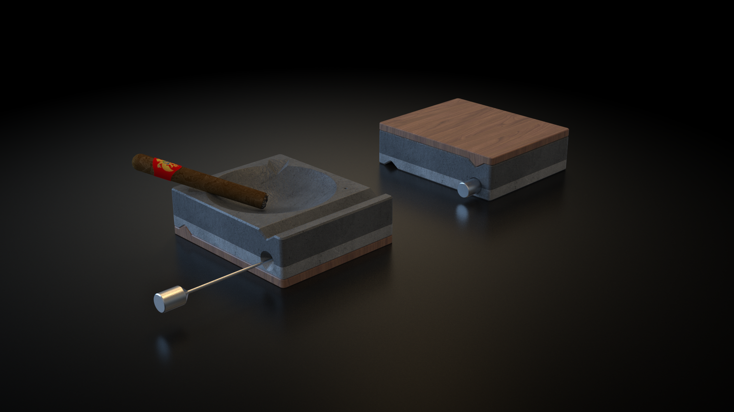 Ashtray mockup